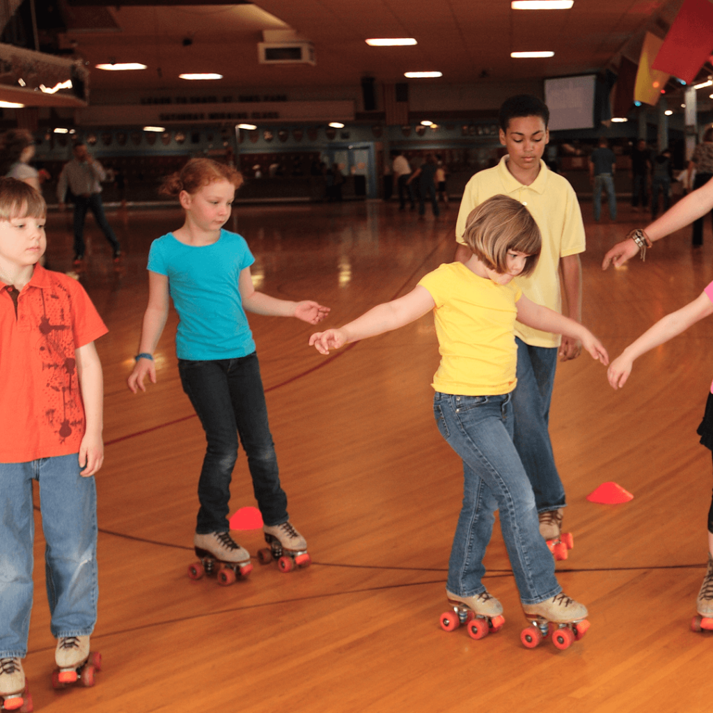 Roller Rink Pacifiers Rollerzone